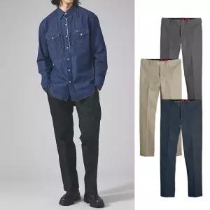 디키즈 873 플렉스 FLEX 슬림핏 워크팬츠 면바지