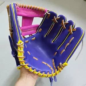 야구 소가죽 컬러 글러브 내야수 11.7in 1P 우투 장갑