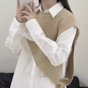 [다잇템] 여성용 사선스트랩 카디건 삼각숄 케이프