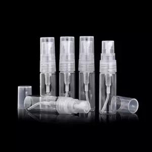 3ml 유리 스프레이 용기(10개)/소형 유리 용기/투명 향수 공병