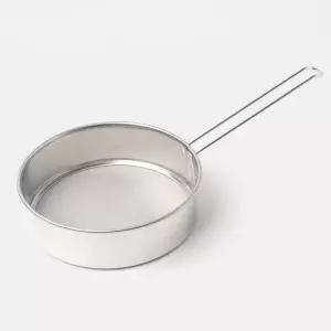 스텐 고운 손잡이채망 (소/중/대) 베이킹 밀가루 체망 채반 얼기미 채 체