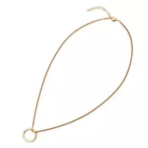 [MM6]25FW MM6 메종 마르지엘라 넘버 로고링 네클리스 골드 SM6UU0048 P7296 950