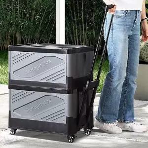 폴딩박스 캠핑용구르마 캠핑웨건 수레카트 미니캐리어 캠핑손수레