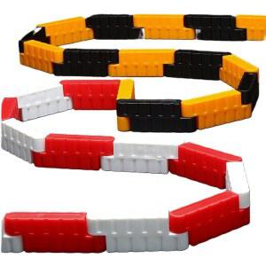 알씨카 가드레일 rc카 레이싱 카페트 1 양면 울타리 30개 레드 레이싱카 실내