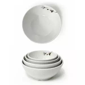 멜라민 한정식 대접 면그릇 비빔밥 그릇 21cm 7호