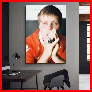 래퍼 융 린 음악 앨범 가수 스타 바 멋진 선물 포스터 프린트 캔버스 유화 벽 예술 그림 거실 집 꾸미기