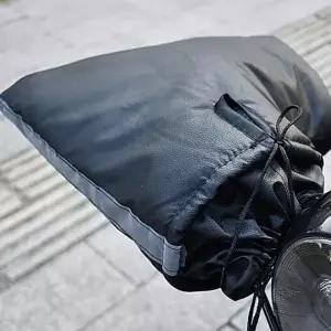 오토바이 방한 장갑 가죽 토시 핸들 커버 워머 겨울 용품 라이더 자전거 자전거방한 전기