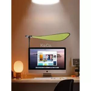 사무실 빛 차단 모니터 가림막 형광등 차양 나뭇잎 에어컨 바람막이 천장 캐노피 그린 흡착식