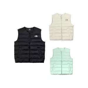 [하프클럽/노스페이스]노스페이스 키즈 에센셜 패딩 베스트 NV3NR01