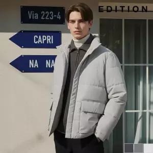 [에디션] 스탠드카라 퀼팅 패딩 점퍼 (NED4JJ1901)