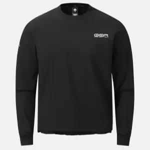 데상트 GER 이중직 약기모 스웨트셔츠 B1 SQ421IWHO1 BLK0 GRY0