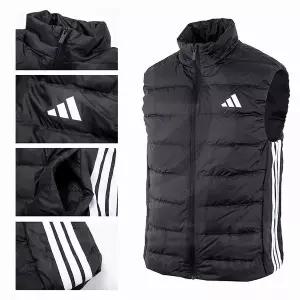 [아디다스] 다운 3S 패딩 조끼 남녀공용 경량 베스트