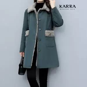 KARRA 퍼포켓매트코트_A4W0057