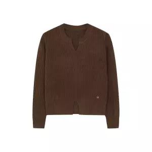 [하프클럽/르샵](본사직영)브이넥 오버핏 니트-L1C45KPO350