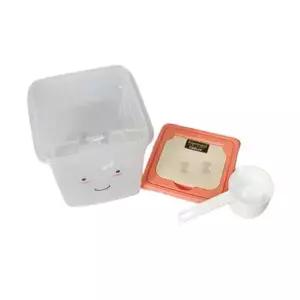 스마일 잡곡통 3.8L 계량컵 씨리얼 옥수수차 쌀보관통