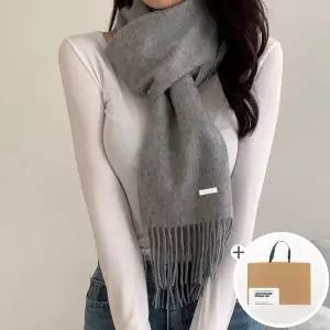 [콩심팥심]램스울 여성 머플러 어린양 남자 여자 목도리 울 커플