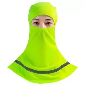 [콩심팥심]안전 반사띠 바라클라바 형광색 라이딩 마스크
