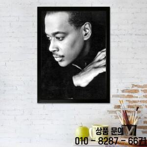 루터 Vandross 캔버스 아트 포스터 및 벽 예술 그림 인쇄 현대 가족 침실 장식