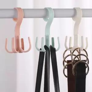 회전식 다용도 소품 후크걸이 벨트걸이 넥타이걸이