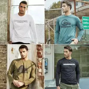 [험머] 남성 소로나 긴팔 티셔츠 H23FMTSZ