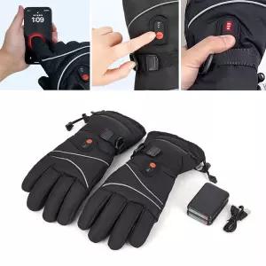 바이크 열선 장갑 겨울 방한 오토바이 자전거 충전식 글러브