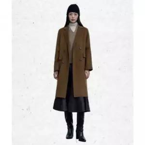 매장정품 더엣지 THEATG 울혼방 핸드메이드 더블코트 2040071732 1345829