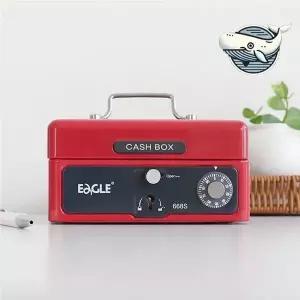 [셀러에이드]매력적인 금전관리함 안전한 저금통 개인용 통장 키박스 열쇠함