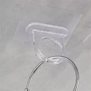 앤플랜잇 다용도 접착고리 원형고리형 후크스티커 1P 욕실스티커고리