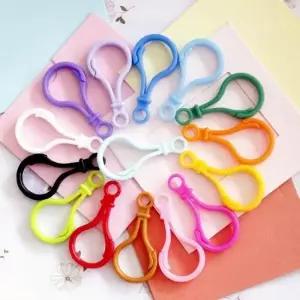 플라스틱고리 부속 부자재 재료 키링 열쇠고리