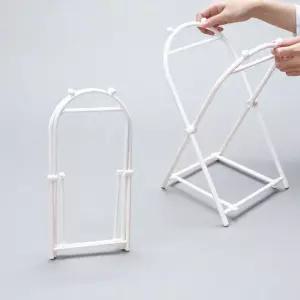 접이식 봉투 걸이 쓰레기 폴딩 거치대 캠핑 쓰레기통