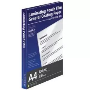문화산업 A4코팅지 100mic 기계용