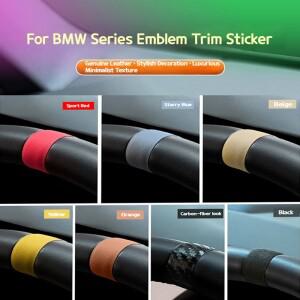 BMW 3 5시리즈 3시리즈 G60 X3 X5 G45 X5 차량용 핸들 정렬 스티커 센터 라인 인테리어 악세사리