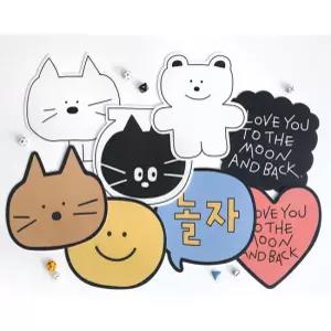 두들 마우스패드 캐릭터 논슬립 포인트 아이템