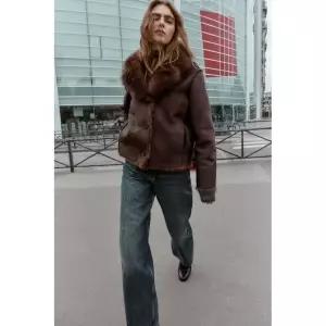 (MD PICK) ZARA 리버시블 더블 페이스드 퍼 점퍼 - 다크 브라운 3046381716 120089