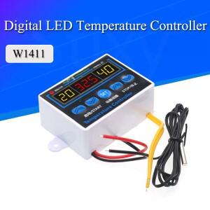 AC220V DC12V 10A 디지털 LED 온도 컨트롤러 조절기 제어 스위치 센서