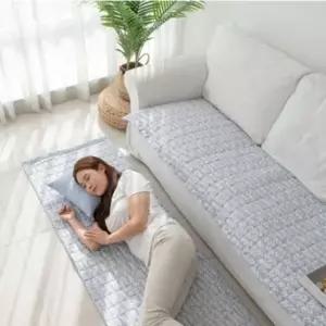 4색 2인-6인 여름 국산 냉감 인견 소파패드 소파매트