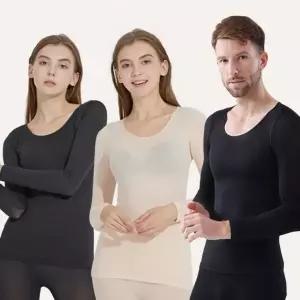 [도매라인]겨울*경량내의세트 여성 남성 겨울내복 내복상하세트 골지 발열내복 히트텍 방한내의 보온내의