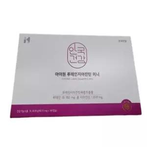 안국건강 아이원 루테인지아잔틴 미니 180캡슐 1박스 (6개월분)