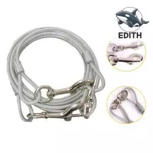 [골드스마일]튼튼한 애견 리드줄 두께 와이어줄 안전한