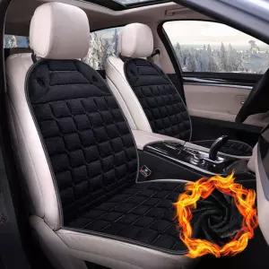 극세사 차량용 방석 겨울 자동차 카시트 커버
