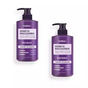 [셀러허브]쿤달 단백질 트리트먼트 체리블라썸 500ml x 2개 향기로운 보습 영양 부드러운 (S41299801)