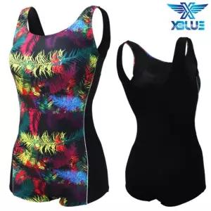 XBLUE 여자 사각 아쿠아로빅 수영복 Z21728 실내수영장