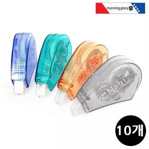 모닝글로리 나비 수정테이프 헤드 OPP (10개) (색상랜덤)문구용품 사무 화이트 학교 필기 휴대용 미니 펜시
