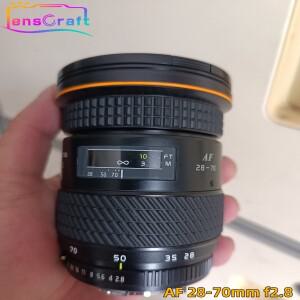 Tokina AF AT-X 28-70mm f2.8 렌즈 용 98% 새 원본 NIKON호환 canon호환 입 자동 초점