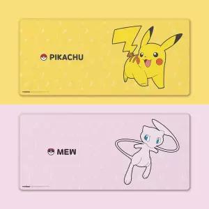 포켓몬스터 피카츄 유리섬유 게이밍 장패드 대형 마우스패드 책상 매트