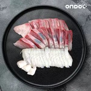 [온도씨]필렛 모듬회 3호 (필렛 방어300g,필렛 광어250g)