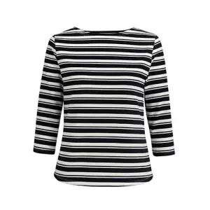 [레코브](2컬러)스트라이프 7부 반팔티셔츠 LC41D9ST038X