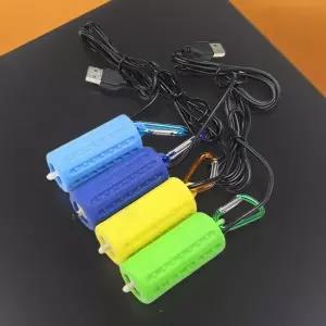 휴대용 USB 기포기 수족관 낚시 산소공급기 에어 스톤
