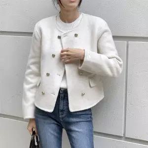 [헤레이스] 울100 금장 핸드메이드 자켓 YMSH25FW264_P409160340