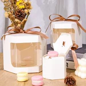 리본 투명창 포장상자 마음결